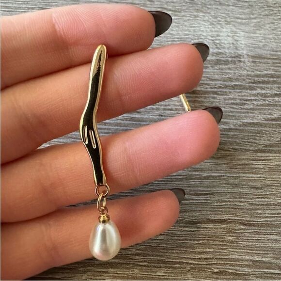 Bohemian drop earrings N374 - Picture 3 of 5